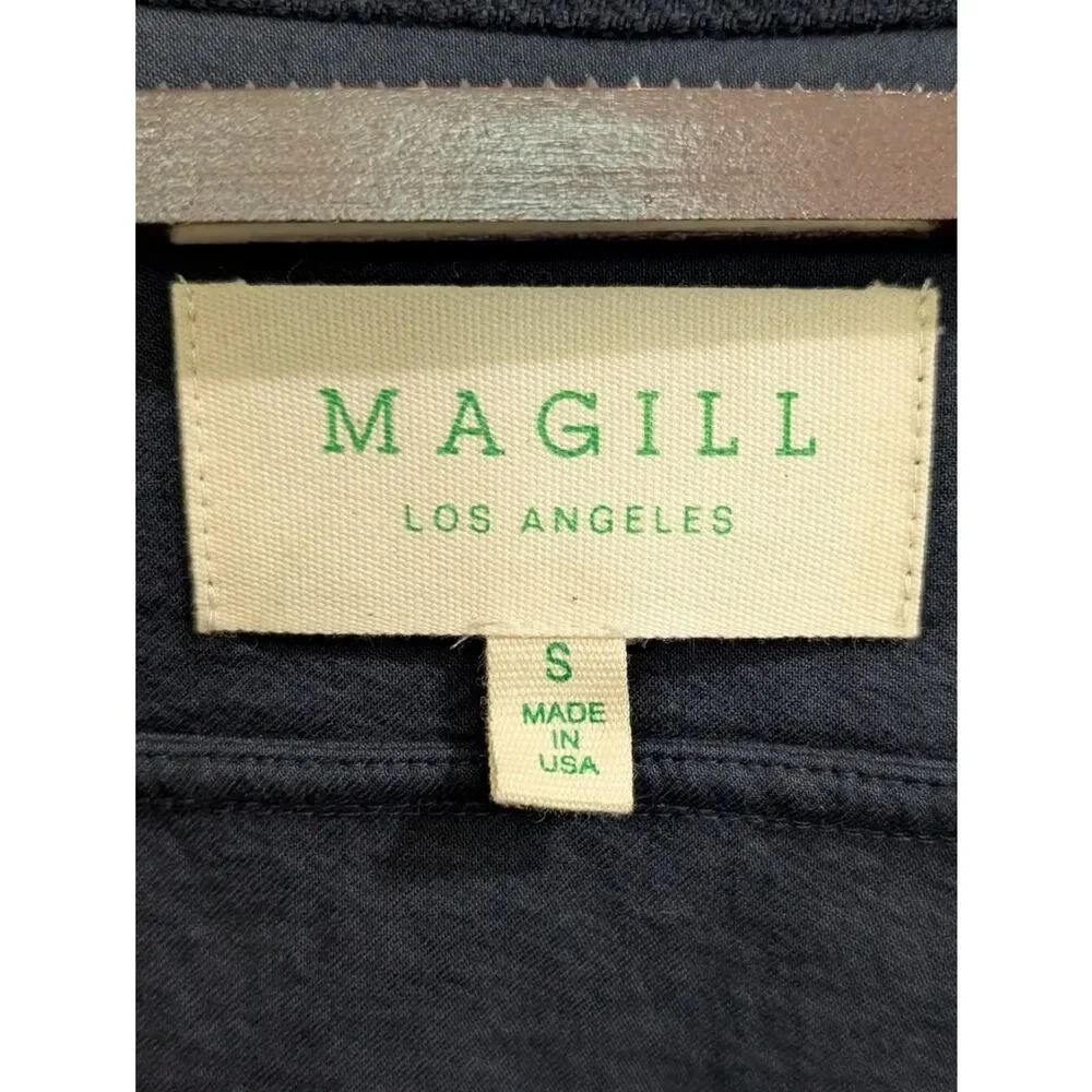 Archival Todd Magill Los Angeles Mens Navy Cotton Heavyweight Twill Shirt Jacket